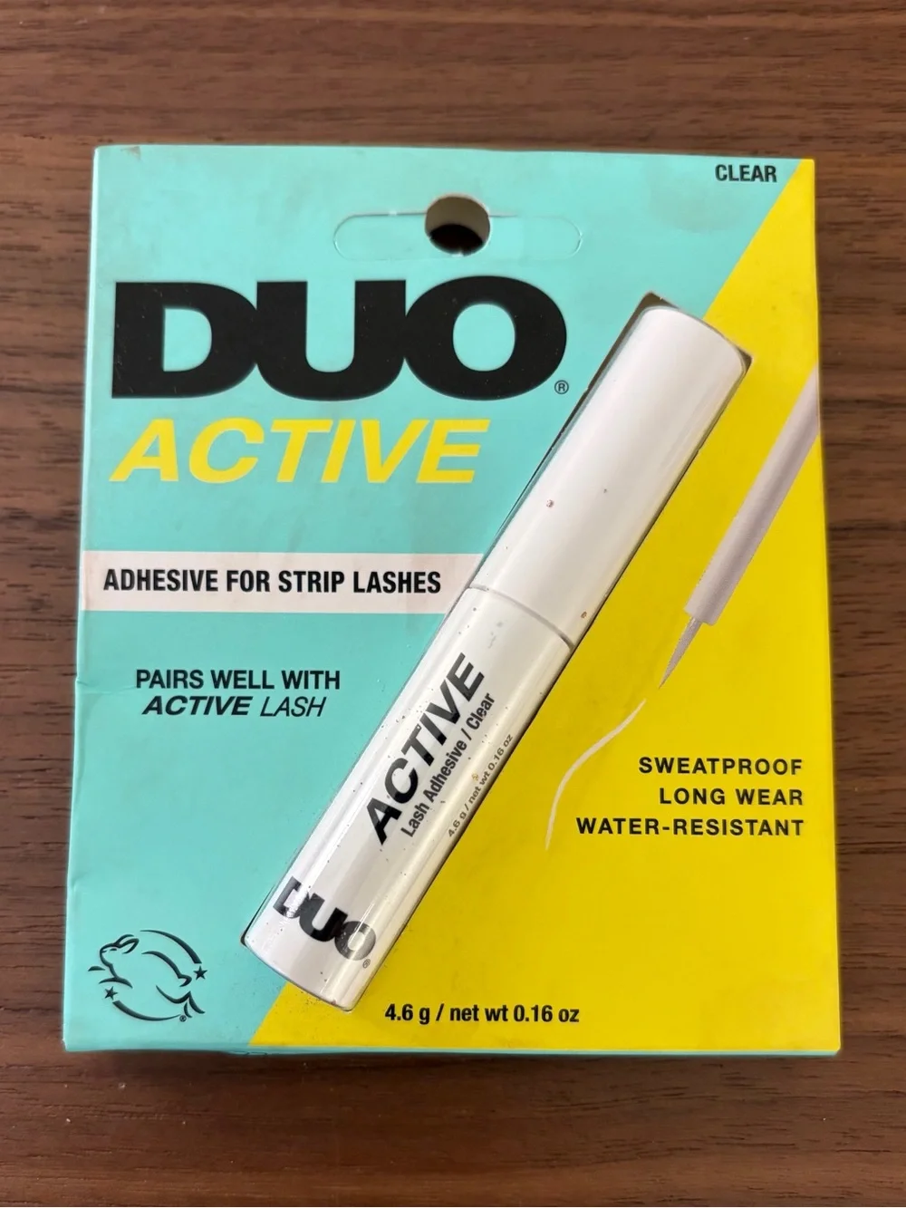 DUO Active Clear Strip Lash Adhesive 0.16 oz Waterproof Long Wear Glue